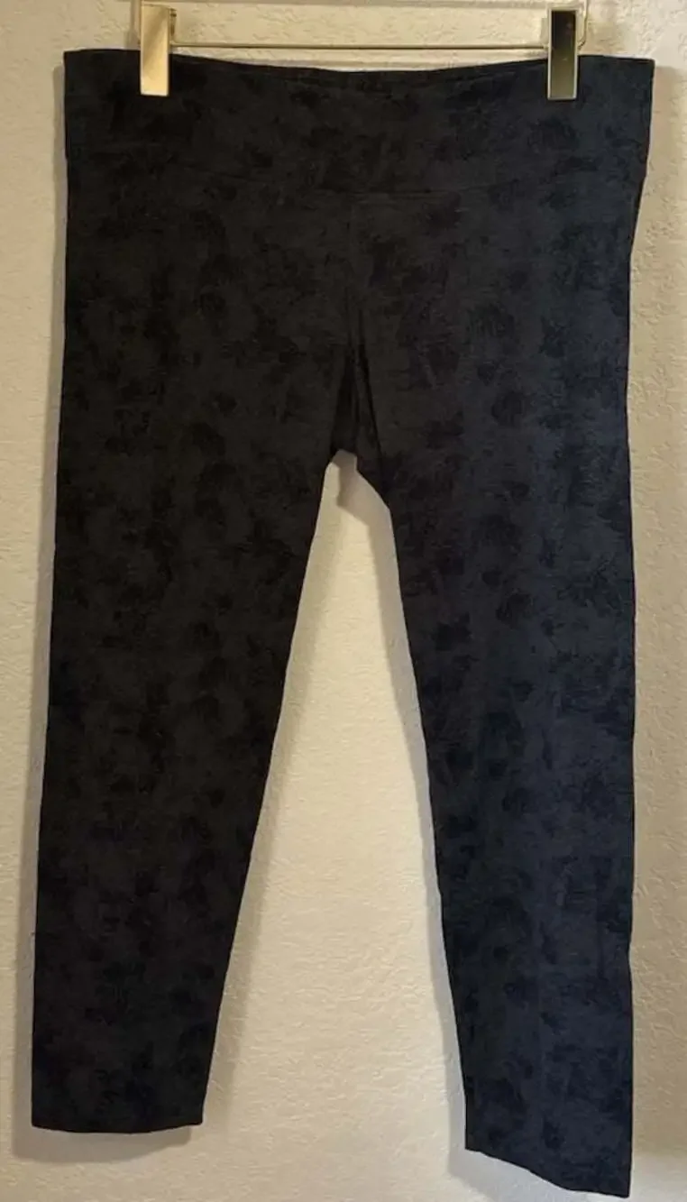 Calvin Klein Performance Quilt Leggings, Black, Size XL